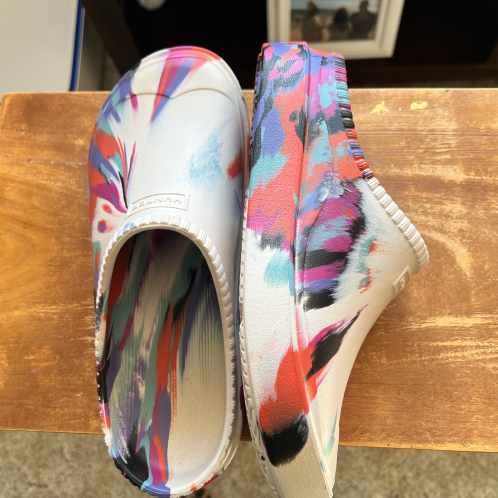 Brand new Hunter clogs! Never worn